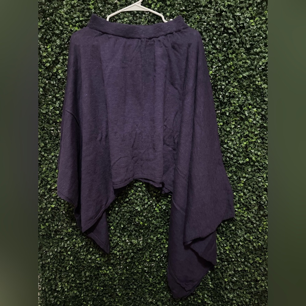 FREE PEOPLE INDIGO SWEATER SKIRT - Picture 7 of 11